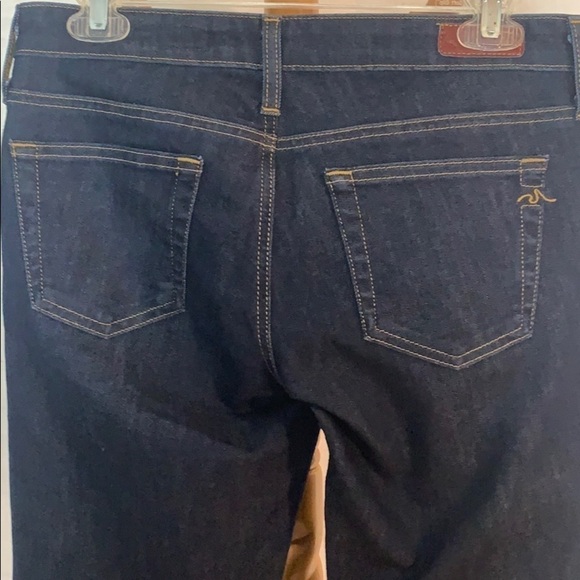 - Vintage AG The Club Dark Blue Well-fitted Bootcut Jeans - Picture 6 of 8